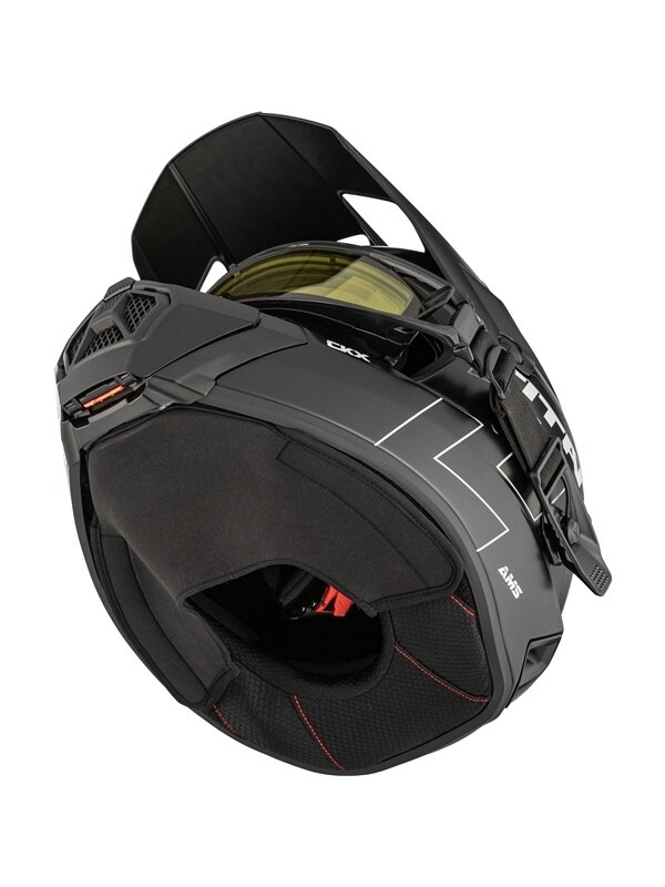 CKX Helmet Titan AMS Matt Black + Goggles 3