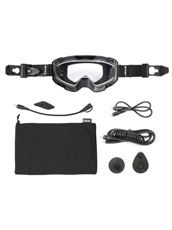CKX Goggle 210° Original Heated black/clear lens 1 CKX Goggle 210° Original Heated black/clear lens 1