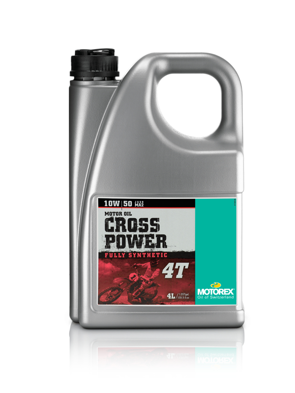 Motorex Cross Power 4T 10W/50 4 ltr (4) Motorex Cross Power 4T 10W/50 4 ltr (4)