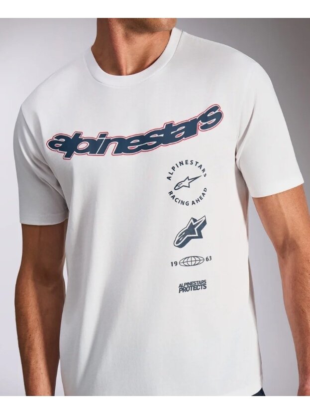 Alpinestars T-Shirt Abus SS CSF White