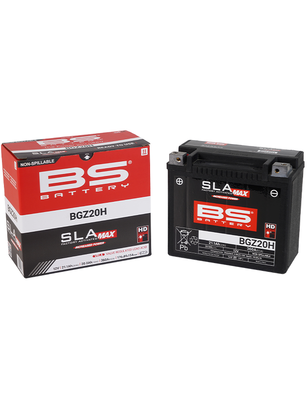 BS Battery BGZ20H (FA) SLA MAX - Sealed & Activated 1 BS Battery BGZ20H (FA) SLA MAX - Sealed & Activated 1