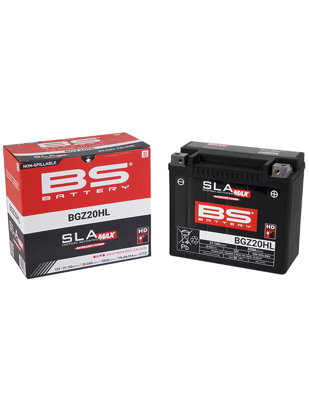 BS Battery BGZ20HL (FA) SLA MAX - Sealed & Activated 1