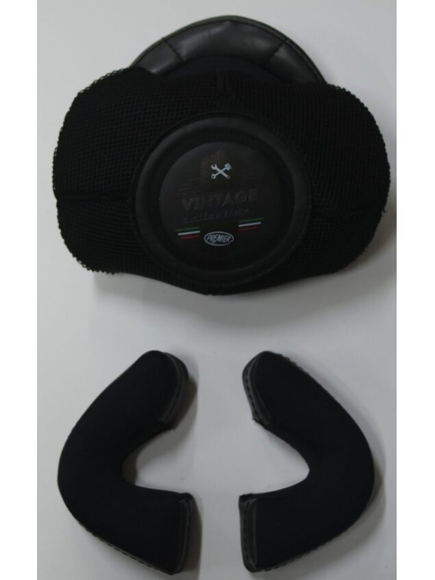 Premier Vintage Evo Cheekpads Sky Grey
