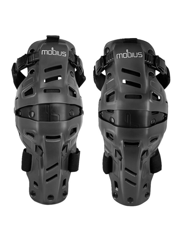 Mobius X8H Hybrid Knee Support storm grey/black