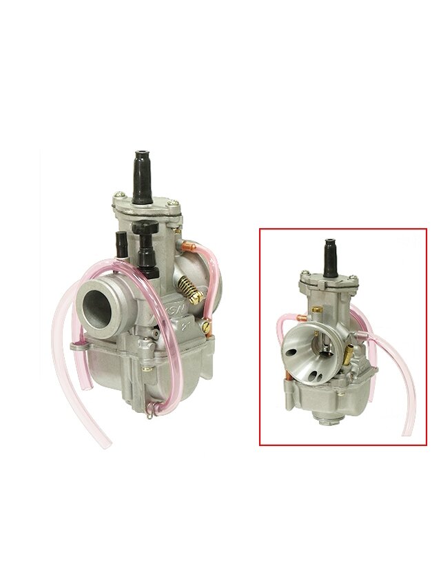 Tec-X Carburator 21mm Flat side Racing Manual choke