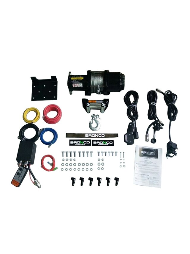 BRONCO GEN II WINCH 4500 Wire 1 BRONCO GEN II WINCH 4500 Wire 1