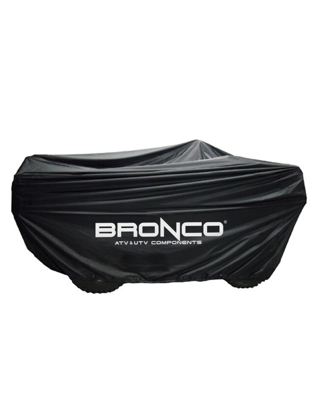 Bronco Cover XXL trailerable for ATV black 600D 244x132x127cm