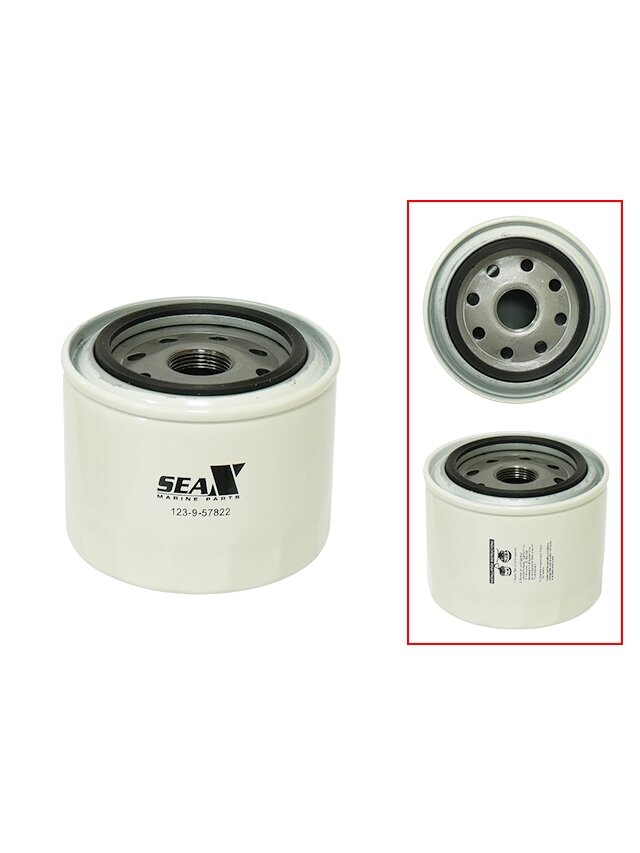 Sea-X oil filter outboard Mercury 75/90/115HP 4-Stroke / 150HP EFI 4-Stroke