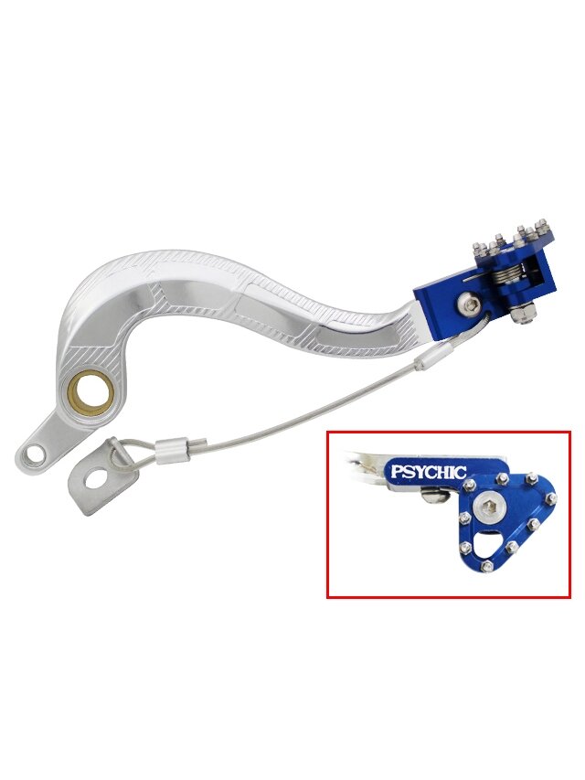 Sixty5 brakepedal YZ450F 10-17 blue