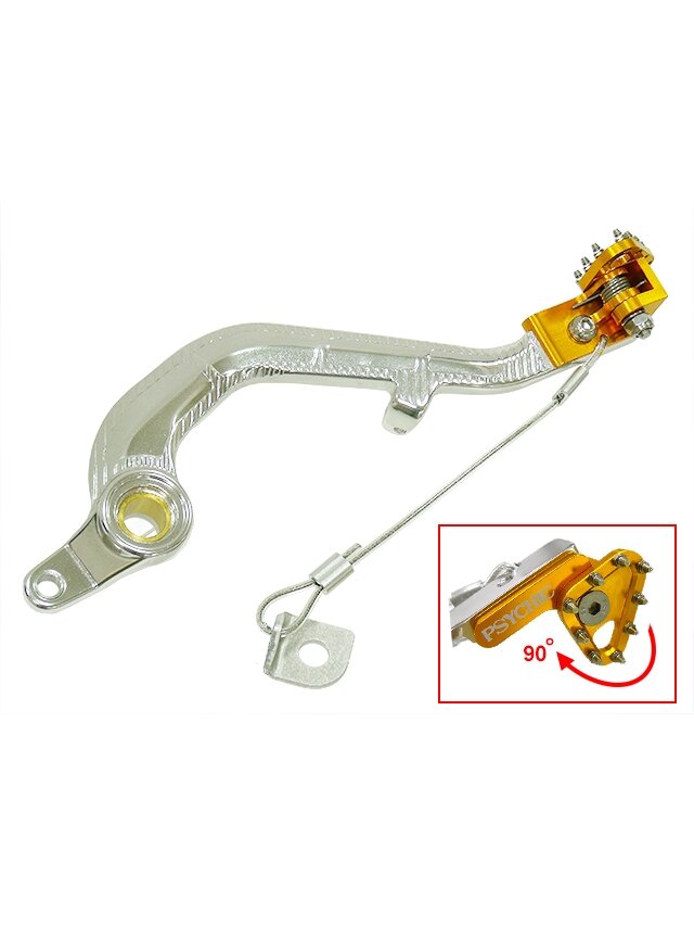 Sixty5 brakepedal RM250 01-08 gold Sixty5 brakepedal RM250 01-08 gold