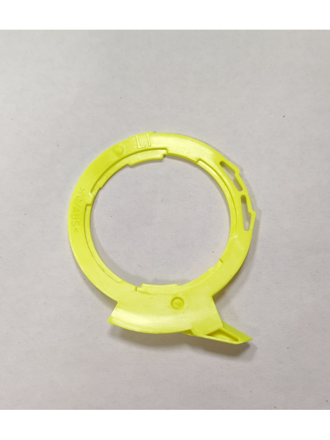 Schuberth E1 Lockplate for visor YELLOW left, 53-65