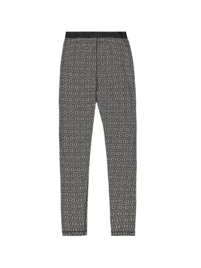 SVALA Merino Design Pants Jacquard black/white SVALA Merino Design Pants Jacquard black/white