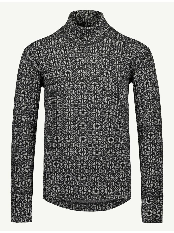 SVALA Merino Design Kids layer set Jacquard black/white SVALA Merino Design Kids layer set Jacquard black/white