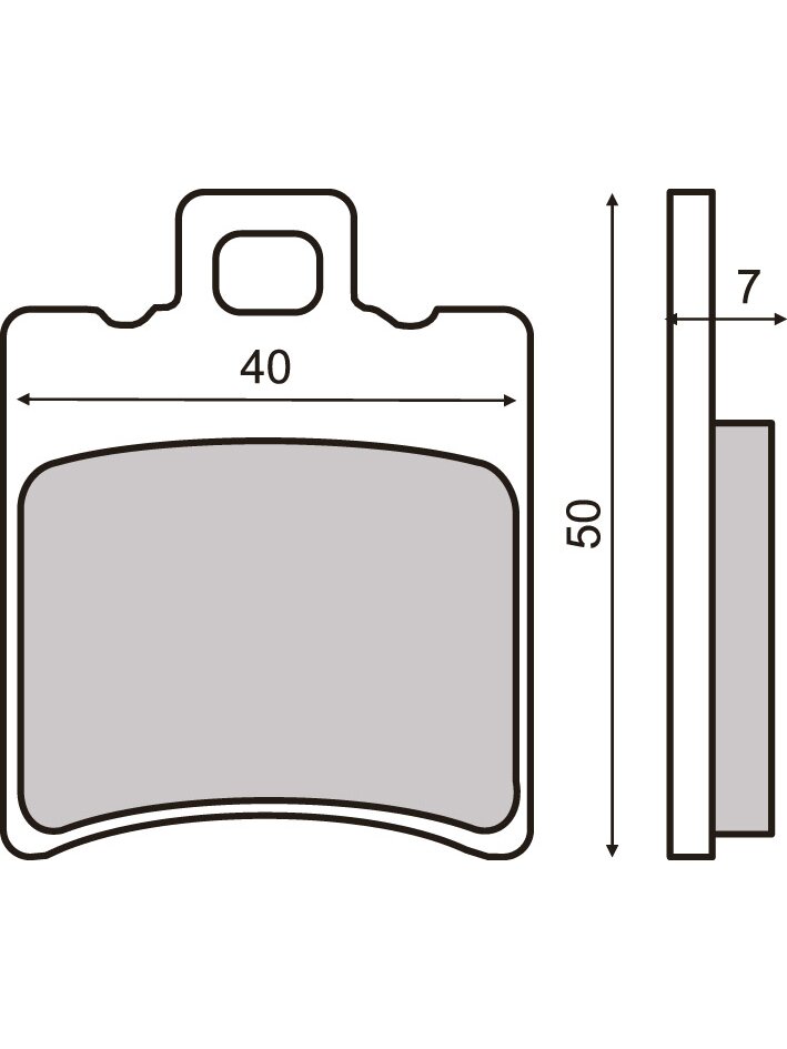 Brake pads Front / Rear 1 Brake pads Front / Rear 1