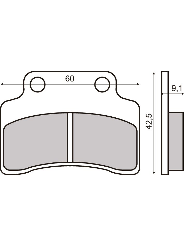 Brake pads Front 1