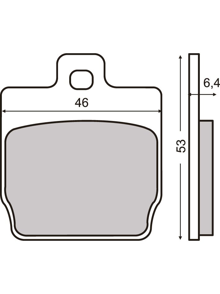 Brake pads Front / Rear 1 Brake pads Front / Rear 1