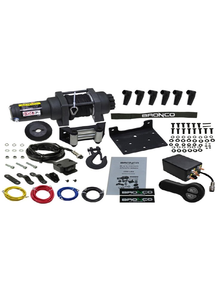 Bronco Winch Black Edition 3500 Bronco Winch Black Edition 3500