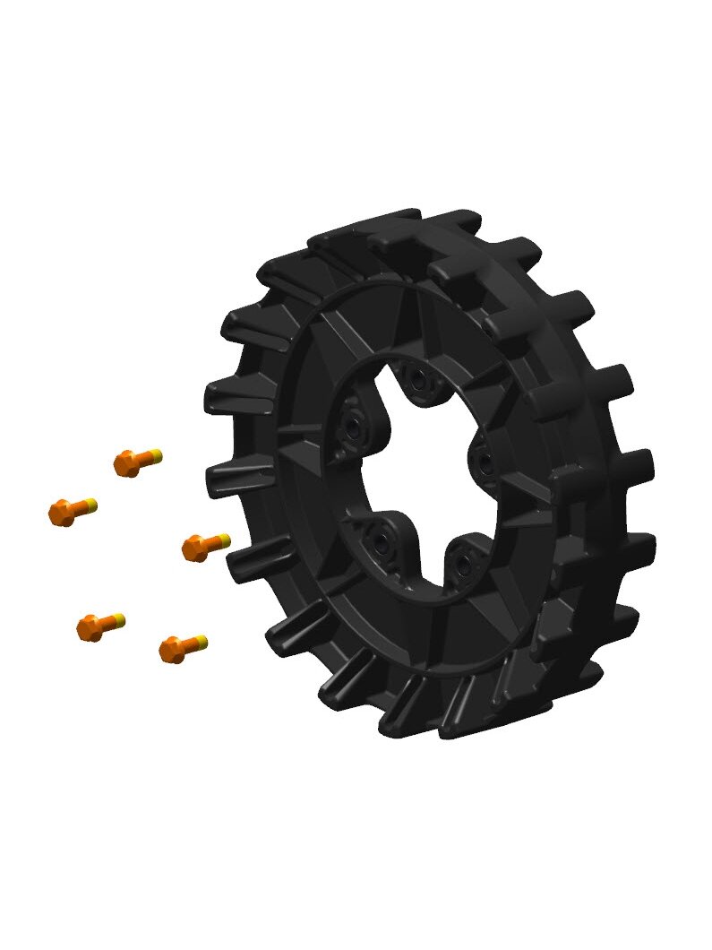 Camso Sprocket 18 teeth 4S, 5 bolt 3/8-16 x 1 1/4 Camso Sprocket 18 teeth 4S, 5 bolt 3/8-16 x 1 1/4