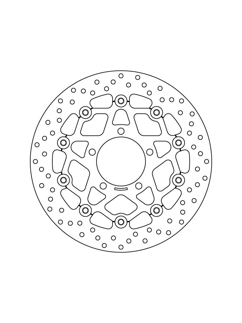 Brembo Serie Oro brakedisc floating Brembo Serie Oro brakedisc floating