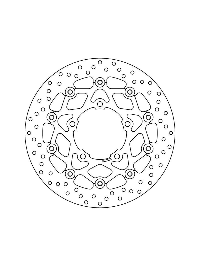 Brembo Serie Oro brakedisc floating