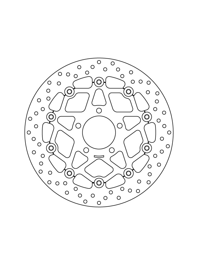Brembo Serie Oro brakedisc floating Brembo Serie Oro brakedisc floating