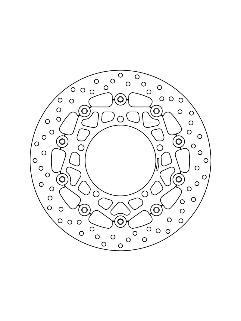 Brembo Serie Oro brakedisc floating Brembo Serie Oro brakedisc floating