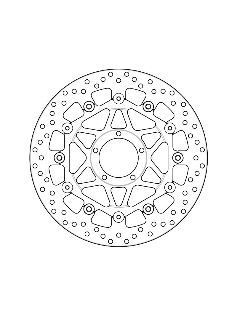 Brembo Serie Oro brakedisc floating