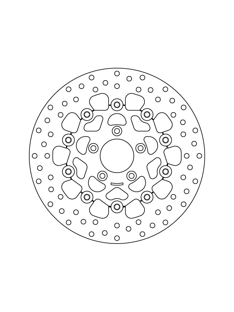 Brembo Serie Oro brakedisc floating Brembo Serie Oro brakedisc floating