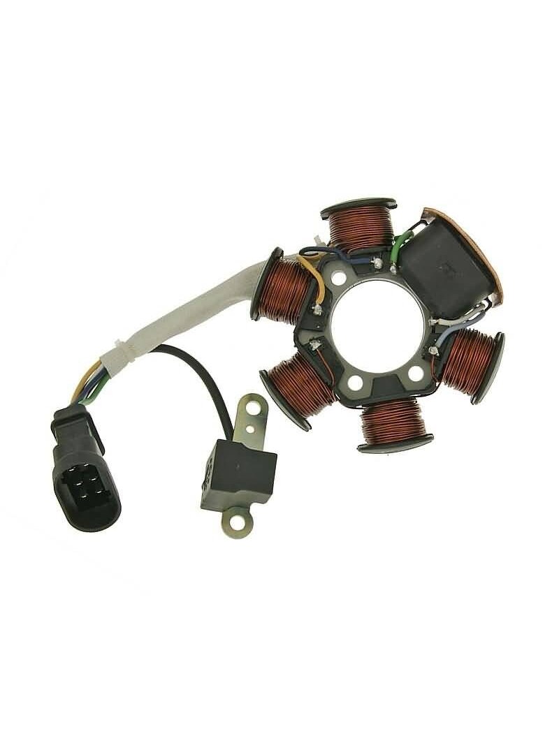 Stator Aprilia 50cc 2-T (Piaggio) / Gilera- / Piaggio 50cc 2-T 99- Stator Aprilia 50cc 2-T (Piaggio) / Gilera- / Piaggio 50cc 2-T 99-