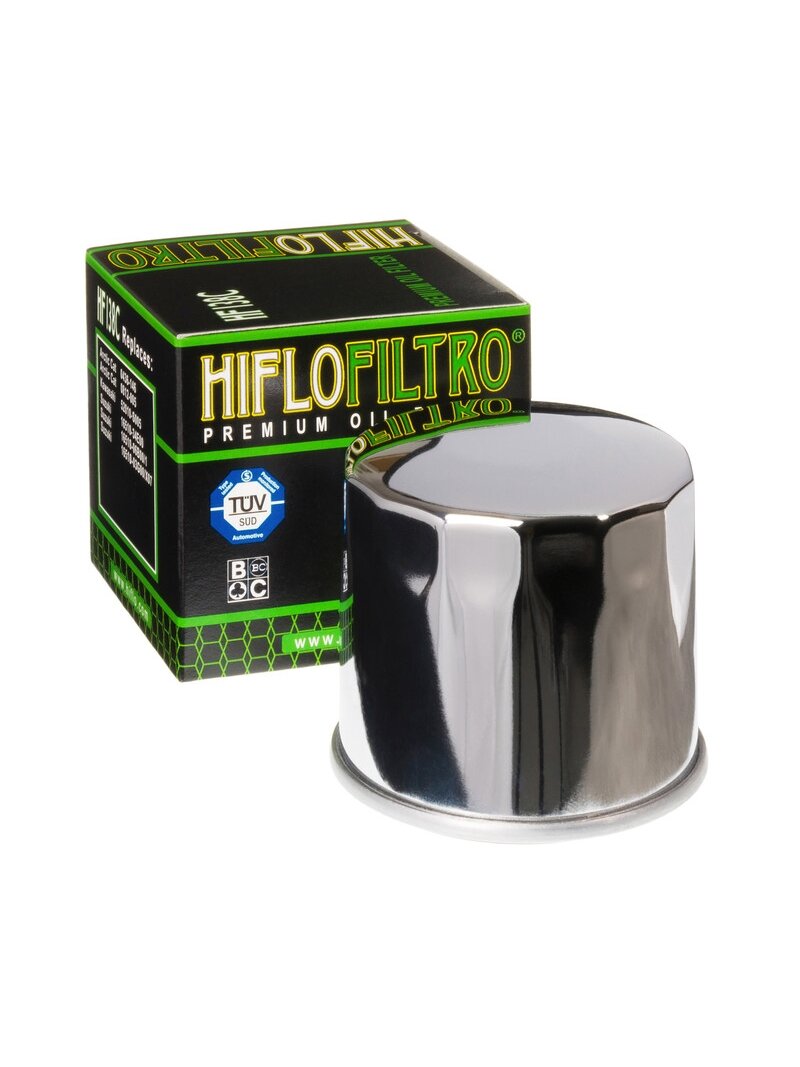 HiFlo oil filter HF138C chrome
