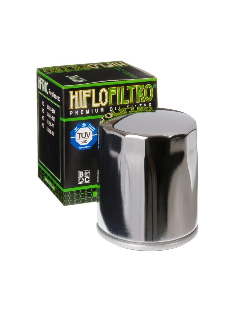 HiFlo oil filter HF170C chrome