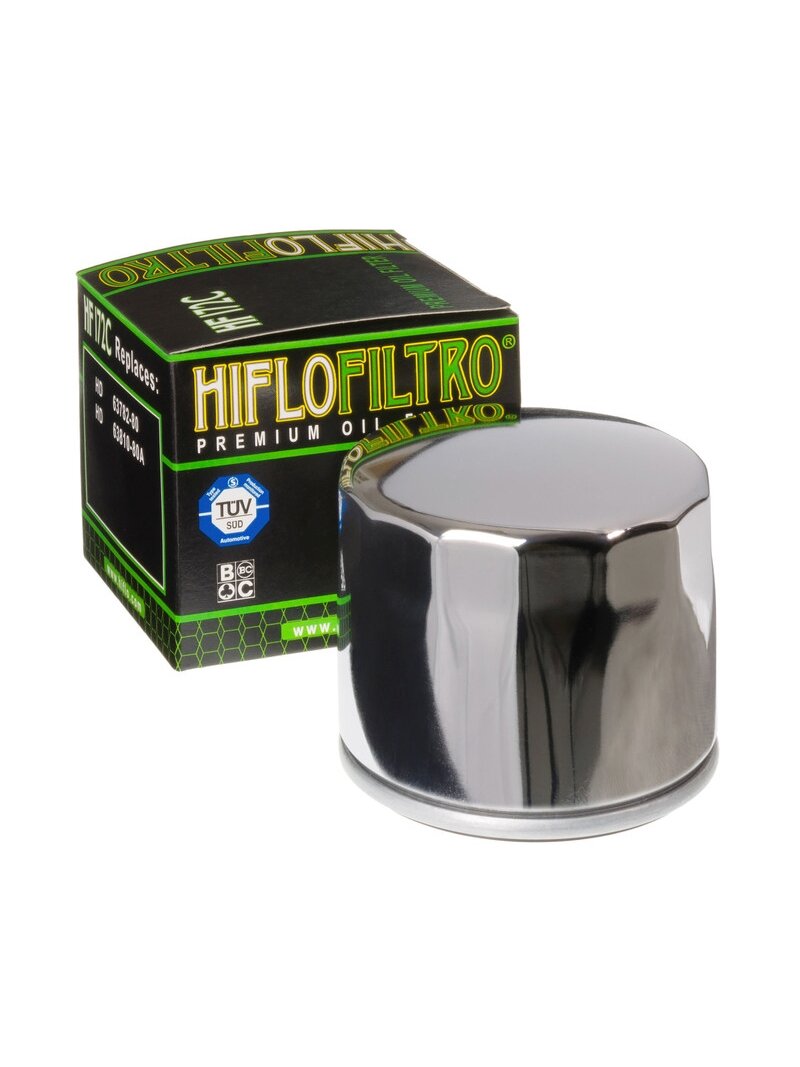 HiFlo oil filter HF172C chrome