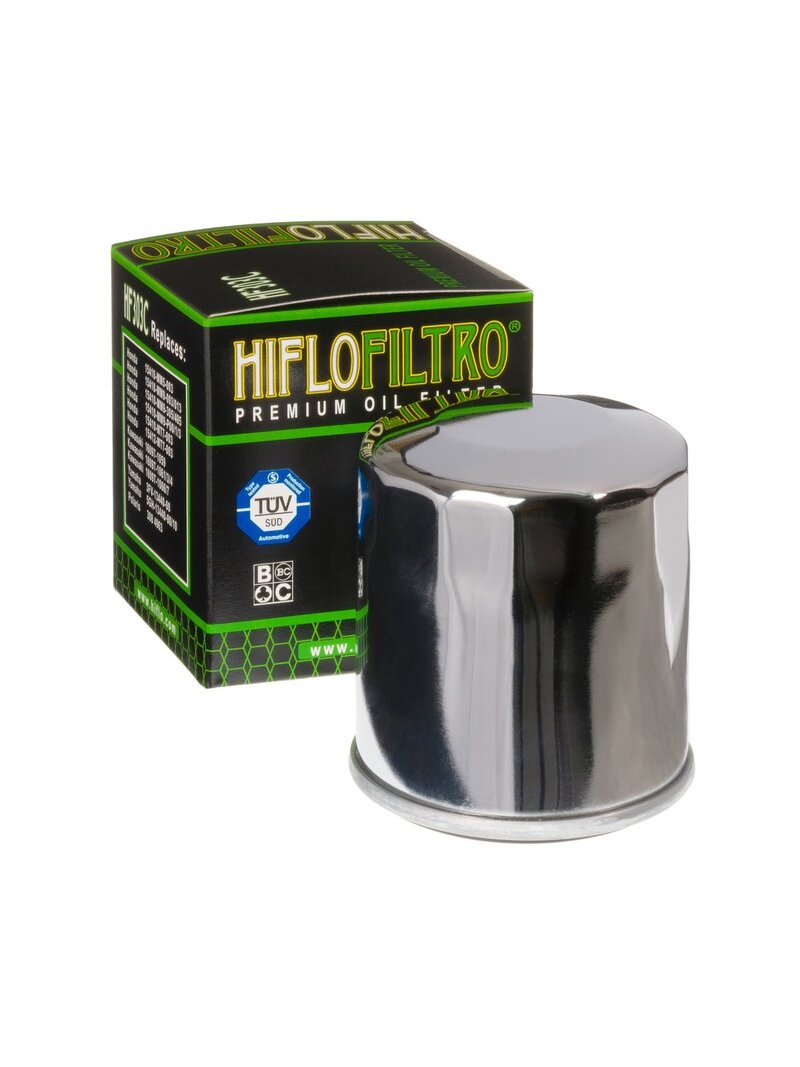HiFlo oil filter HF303C chrome
