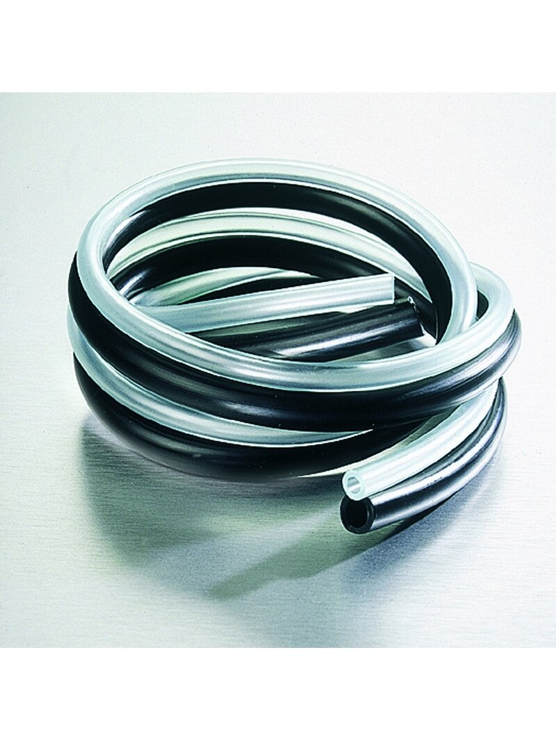 TMV Fuel Hose / Line 4X7mm Rubber/Transparant (10mtr)