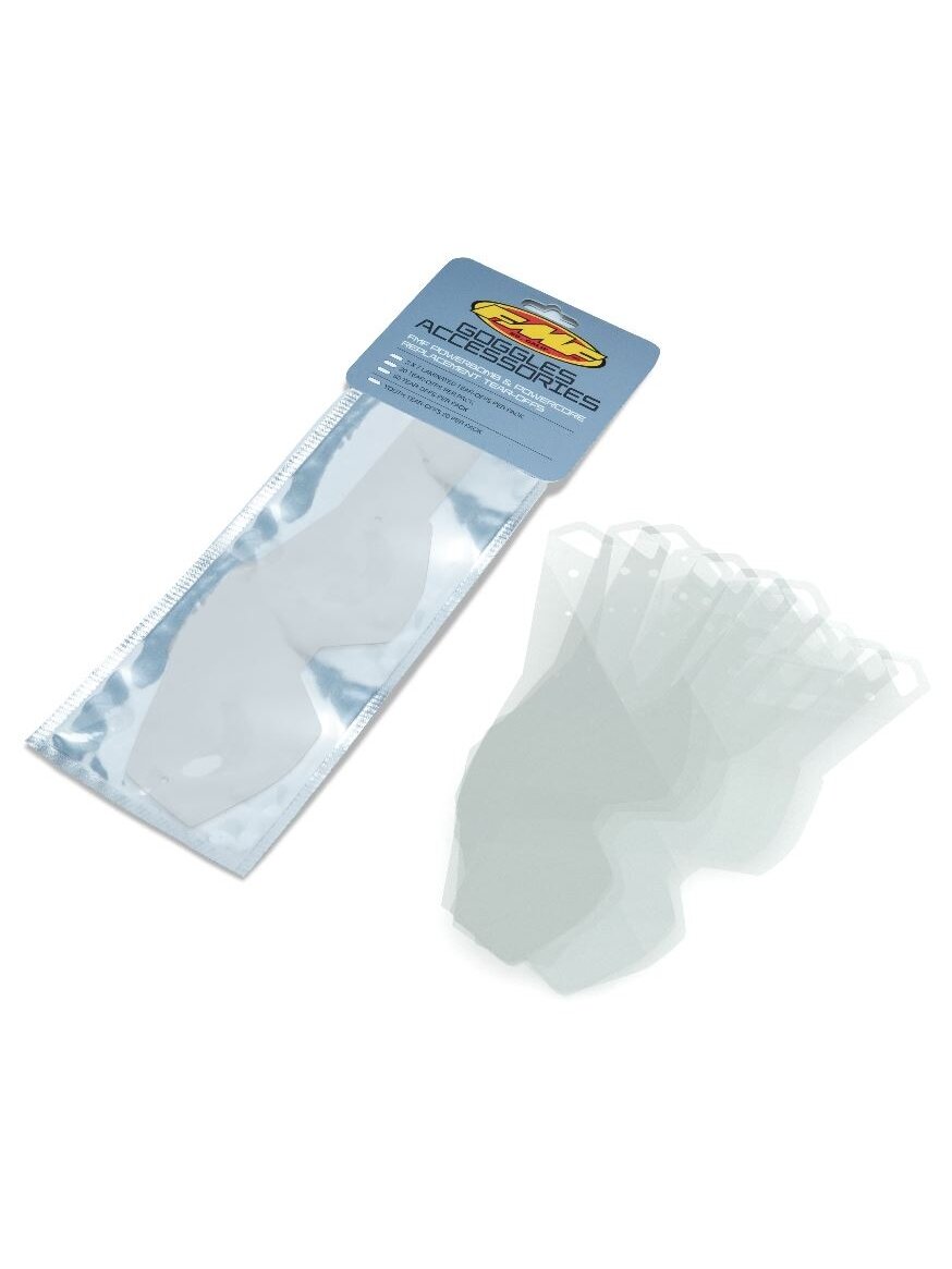 FMF POWERBOMB/CORE Standard Tear-Offs - 20 pk FMF POWERBOMB/CORE Standard Tear-Offs - 20 pk