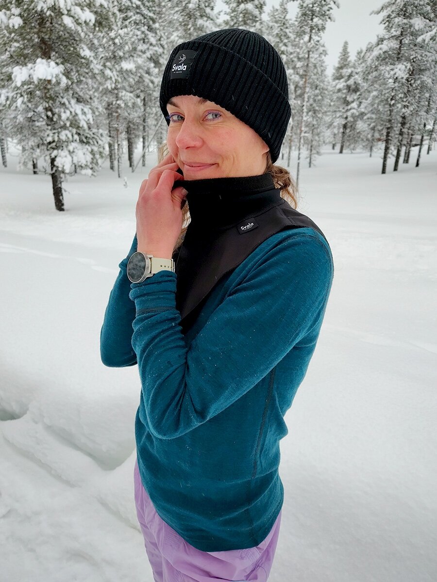 SVALA Windproof Neckwarmer black 1
