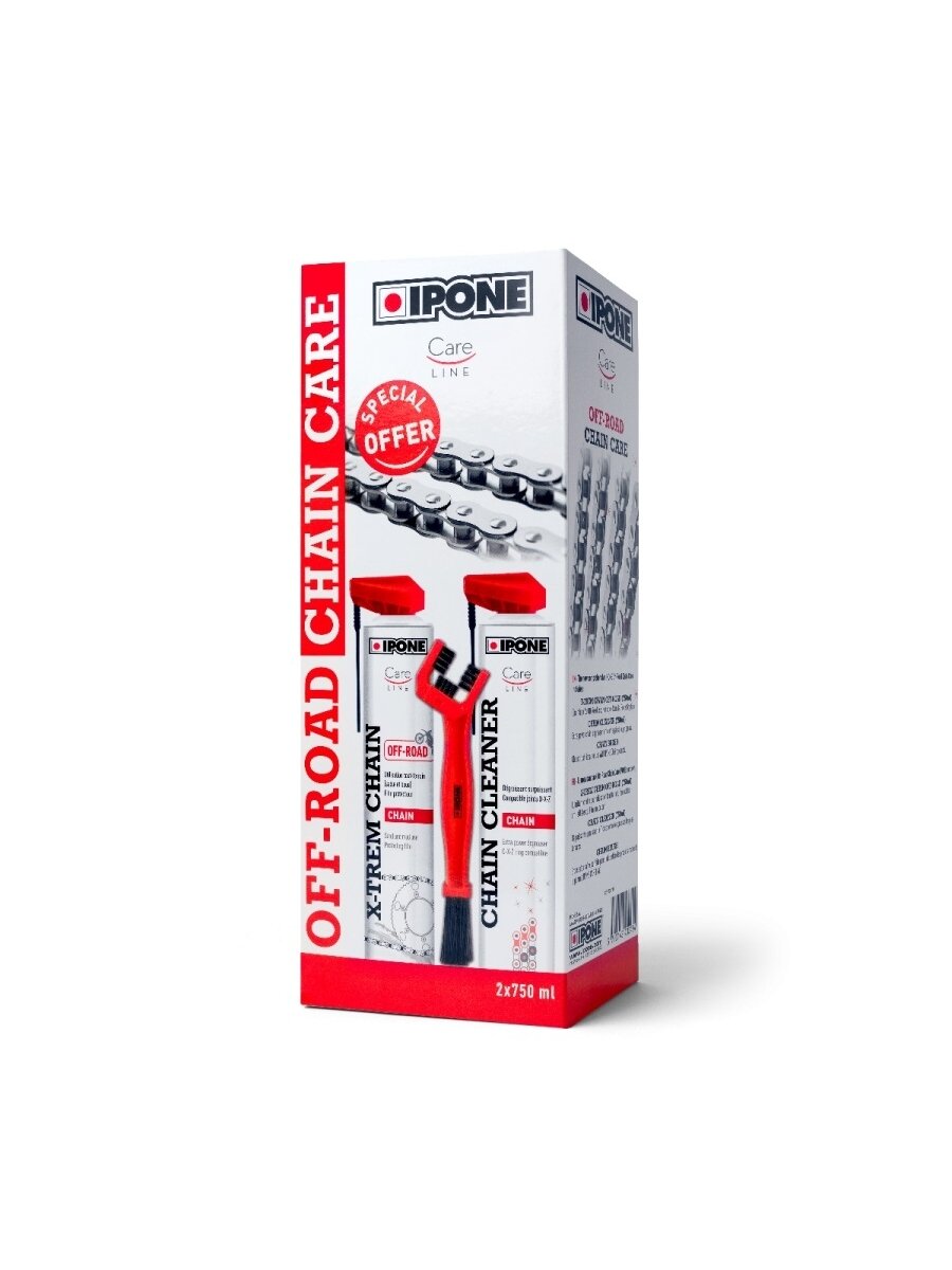 Ipone Chain Care Pack Offroad (4) Ipone Chain Care Pack Offroad (4)