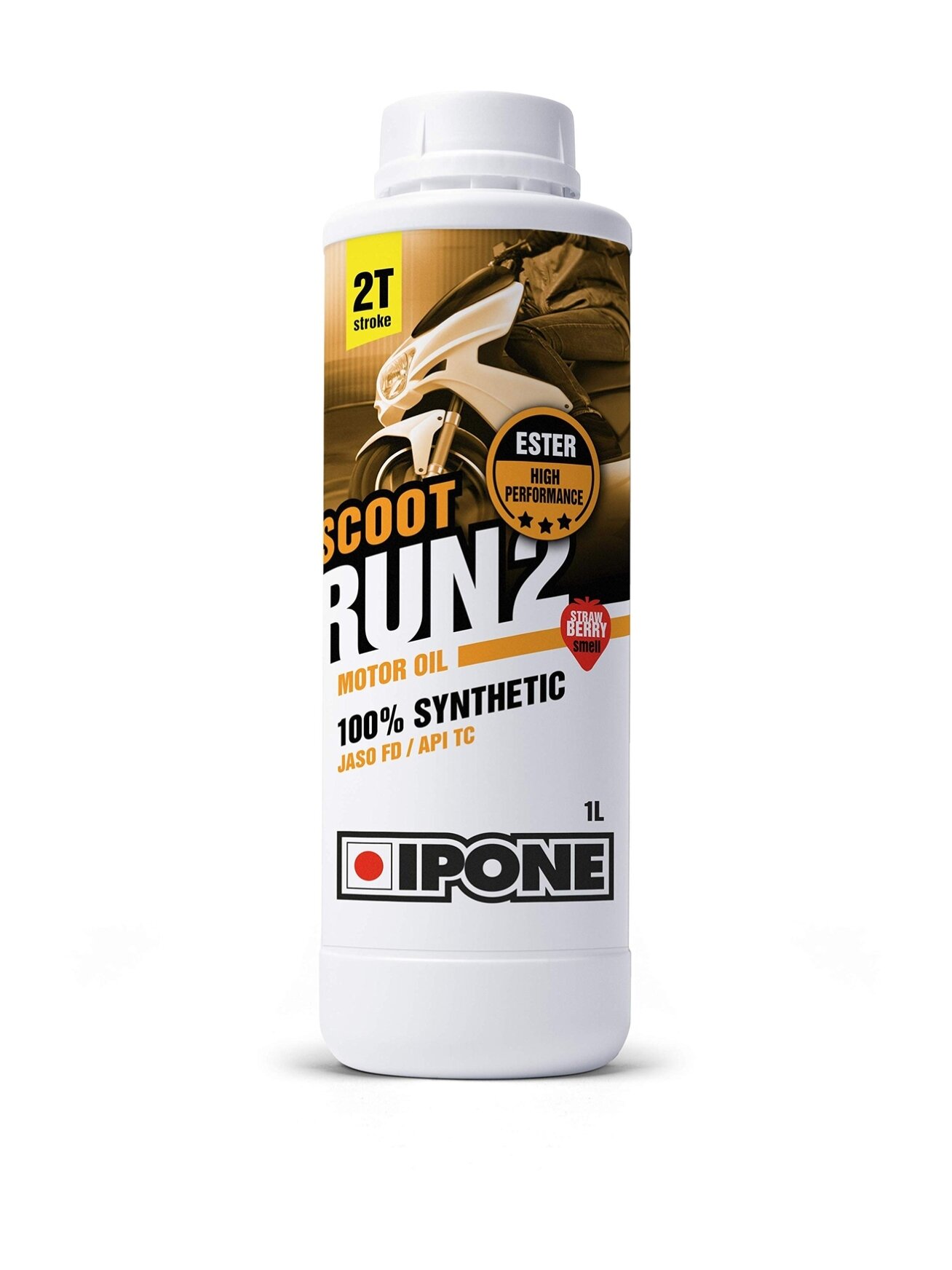 IPONE SCOOT RUN 2 FRAISE PILNAI SINTETINĖ ALYVA 1l IPONE SCOOT RUN 2 FRAISE PILNAI SINTETINĖ ALYVA 1l