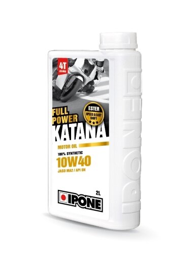 IPONE F-POWER KATANA 10W-40 PUSIAU SINTETINĖ ALYVA 2L