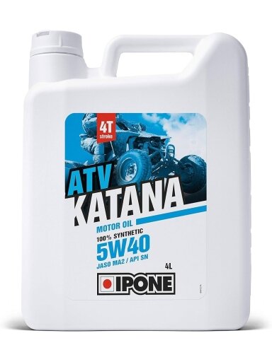 IPONE KATANA ATV 5W40 PILNAI SINTETINĖ ALYVA 4l