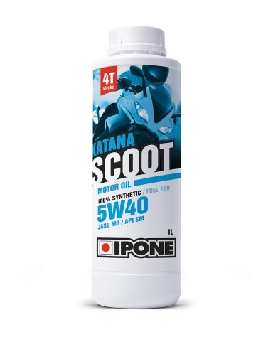 IPONE KATANA SCOOT SINTETINĖ ALYVA 5W40 1L