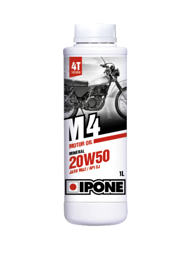 IPONE M4 20W50 MINERALINĖ ALYVA 1 l