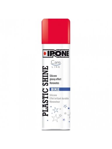 IPONE PLASTIC SHINE SILIKONINIS VALIKLIS PLASTIKAMS (0.25L)