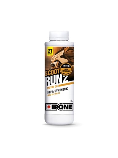 IPONE SCOOT RUN 2 PILNAI SINTETINĖ ALYVA 1l