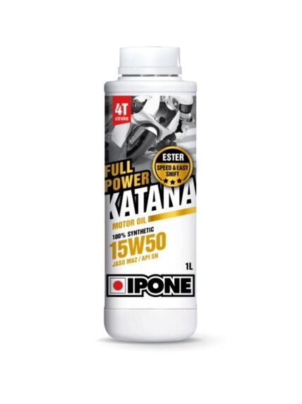 IPONE FULL POWER KATANA SINTETINĖ ALYVA 15W50 1L IPONE FULL POWER KATANA SINTETINĖ ALYVA 15W50 1L