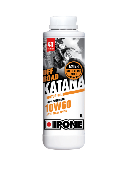 IPONE KATANA OFF ROAD 10W-60 SINTETINĖ ALYVA 1L IPONE KATANA OFF ROAD 10W-60 SINTETINĖ ALYVA 1L