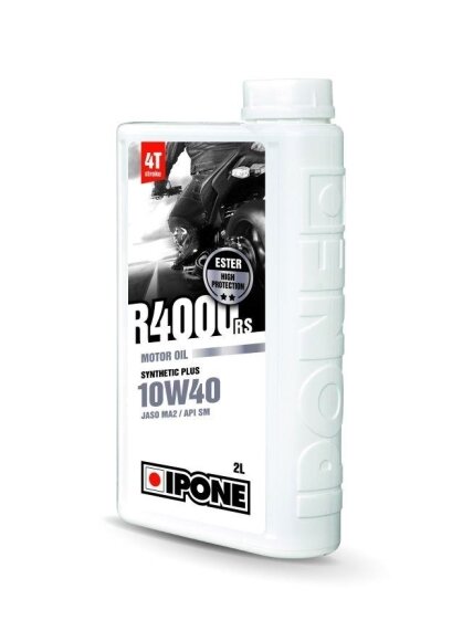 IPONE R4000 RS 10W40 PUSIAU SINTETINĖ ALYVA 2l IPONE R4000 RS 10W40 PUSIAU SINTETINĖ ALYVA 2l