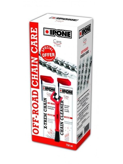 IPONE X-TREM CHAIN OFFROAD SET GRANDINĖS PRIEŽIŪROS RINKINYS 2+1 IPONE X-TREM CHAIN OFFROAD SET GRANDINĖS PRIEŽIŪROS RINKINYS 2+1
