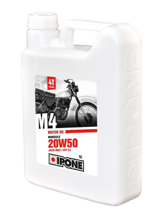 IPONE M4 20W50 MINERALINĖ ALYVA 4 l IPONE M4 20W50 MINERALINĖ ALYVA 4 l