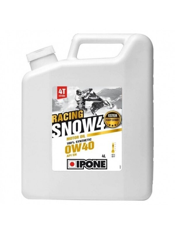 IPONE SNOW RACING 4T 0W40 SINTETINĖ ALYVA 4L